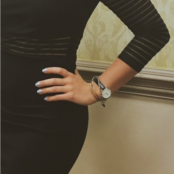 Daniel Wellington Black Leather Watch - Picture 2 of 13